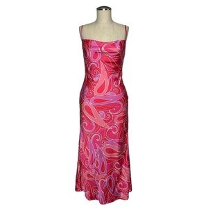 Papermoon Psychedelic Midi Slip Dress Size S
